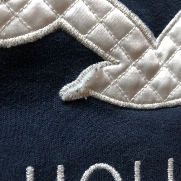 Dark Blue Hollister Hoodie Size Small - Picture 5 of 6